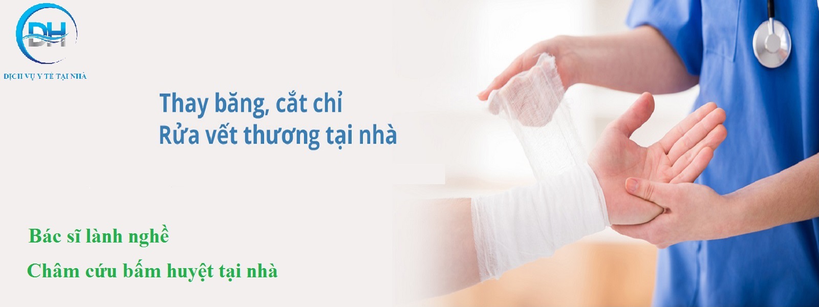 banner chăm sóc vết thương